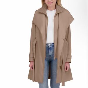 Halston Women's Belted Trench Coat